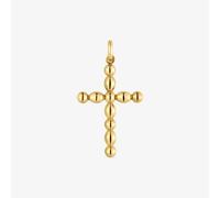 Tous - Colgante Grande Motivo Cruz De Oro Basics - Dorado