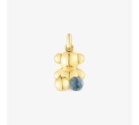 Tous - Colgante Oso Con Baño De Oro 18 Kt Sobre Plata Y Labradorita Bold Bear - Azul