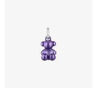 Tous - Colgante Oso Pequeño De Acero En Color Lila Oscuro Bold Bear - Lila