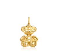Tous - Colgante Oso Troquelado Con Baño De Oro 18 Kt Sobre Plata Bold Bear - Dorado