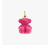 Tous - Colgante Oso Velvet En Color Rosa Con Baño De Oro 18 Kt Sobre Plata Bold Bear - Rosa