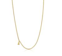 TOUS Collar corto barbado con baño de oro 18 kt sobre plata, Para Mujer, Colección Bold Bear