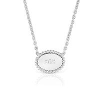 Tous - Collar Corto De Plata Placa Tous Mom - Plateado