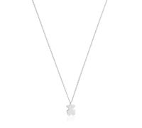 TOUS Collar Corto para Mujer con Motivo de Oso de Plata de Primera Ley, 45cm de Largo, Casual y Versátil, Colección Sweet Dolls