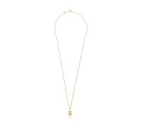 TOUS Collar para Mujer con Baño de Oro 18 Kt sobre Plata de Primera Ley y Multi Gemas, Colección Areia