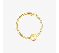 Tous - Earcuff Con Baño De Oro 18 Kt Sobre Plata Círculo Plump - Dorado