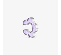 Tous - Earcuff Flor De Acero Y Resina Lila Galaxy - Lila