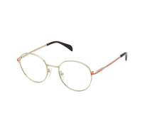 TOUS GAFAS DE VISTA VTO448L COLOR SHINY ROSE GOLD W/ORANGE PARTS PARA MUJER TALLA 49/135/19