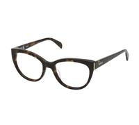 TOUS GAFAS DE VISTA VTOB67V COLOR SHINY RED HAVANA PARA MUJER TALLA 53/140/18