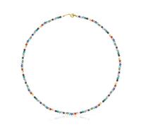 Tous - Gargantilla Con Baño De Oro 18 Kt Sobre Plata Y Gemas Tous Good Vibes - Multi