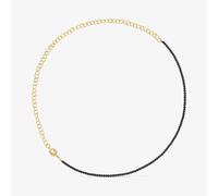 Tous - Gargantilla Con Baño De Oro 18 Kt Sobre Plata Y Ónix Tous Manifesto - Negro