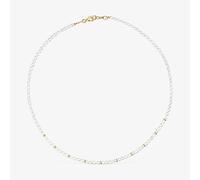 Tous - Gargantilla Con Perlas Cultivadas Y Baño De Oro De 18 Kt Sobre Plata Gloss - Blanco