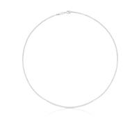 TOUS Gargantilla de Plata de Primera Ley para Mujer con Bolas, 45 cm de Largo, Clásica y Atemporal, Colección Chain