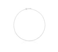 TOUS Gargantilla de Plata de Primera Ley para Mujer con Bolas, 40 cm de Largo, Clásica e atemporal, Colección Chain