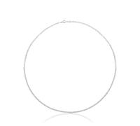 TOUS Gargantilla de Plata de Primera Ley para Mujer con Bolas, 50cm Intercaladas,Versátil y Atemporal, Colección CHAIN