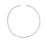 TOUS Gargantilla para Mujer de Plata de Primera Ley, 42 cm de Largo, Colección Hold