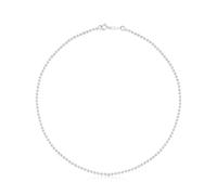 TOUS Gargantilla para Mujer de Plata de Primera Ley con Bolas Medianas, 40 cm de Largo, Colección Basics