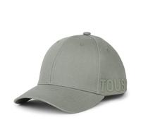 Tous Gorra Gris Piedra, para Mujer, Colección Motif