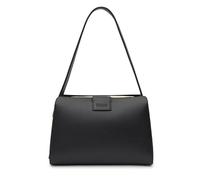 TOUS Kaos Icon 2002355251- Bolso City Mediano Mujer Negro, Poliuretano, Asas de Mano y Hombro, Cierre Cremallera (Negro)