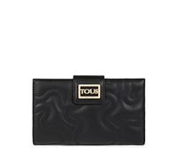 Tous L. K Dream, Accesorio de Viaje-Billetera para Mujer, poliuretano, Negro, Grande