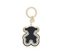 TOUS LLAVERO BEAR WAVES AZUL OSCURO-DORADO