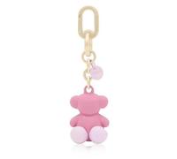 TOUS Llavero Metal Rosa, Para Mujer, Medidas 4,10 x 3,30 x 2,80 cm, Colección Bold Bear