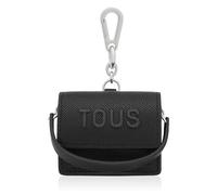 TOUS Llavero Mini Bandolera Negro, Para Mujer, Medidas 6,5 x 8,5 x 4,5 cm, Colección Audree