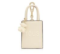 TOUS Llavero Mini Bolso Beige, Para Mujer, Medidas 9 x 7 x 5 cm, Colección Pop