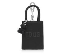 TOUS Llavero Mini Bolso Negro, Para Mujer, Medidas 9 x 7 x 5 cm, Colección Pop