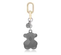 TOUS Llavero Oso, Diseño de Cadena con Charm, Color Negro