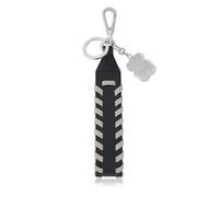 TOUS LLAVERO RIBBON BRAID NEGRO-GRIS