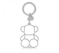 TOUS Llavero Silhouette 2002104257 plateado