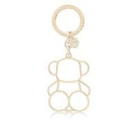 TOUS Llavero Silhouette con silueta de oso Bold Bear en color dorado. Medidas (alto x ancho): 5,60 x 4,50 cm.