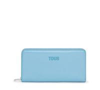 TOUS M. New Dorp Azul, Accesorio de Viaje-Billetera para Mujer, Mediana