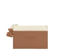 Tous Monedero Tarjetero Audree Saffiano Moca | Comprar Marrón n/a