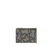 Tous Monedero Tarjetero Negro, para Mujer, Medidas 8 x 12 x 1,5 cm, Colección Kaos Icon