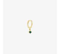 TOUS Pack de Pendientes para Mujer con Baño de Oro 18 Kt sobre Plata de Primera Ley y Gemas, Colección Tous Good Vibes