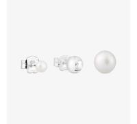 Tous - Pack De Tres Pendientes De Plata Y Perlas Cultivadas Tsuri - Blanco