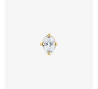 Tous - Pendiente Individual De Oro 14 Kt Y Diamante Creado En Laboratorio 0,15 Ct Shine Lgd - Transparente
