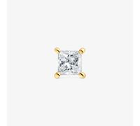 Tous - Pendiente Individual De Oro 14 Kt Y Diamante Creado En Laboratorio 0,16 Ct Shine Lgd - Transparente