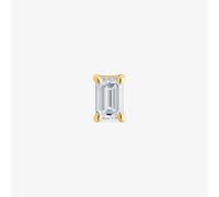 Tous - Pendiente Individual De Oro 14 Kt Y Diamante Creado En Laboratorio 0,20 Ct Shine Lgd - Transparente