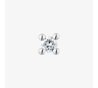 Tous - Pendiente Individual De Platino Con Diamante Creado En Laboratorio 0,50 Ct Shine Lgd - Transparente