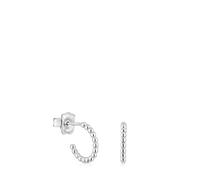 Tous - Pendientes Aro Cortos Bolas De Plata 10 Mm Basicos - Plateado