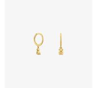 Tous - Pendientes Aro De Oro Y Detalle Oso Bold Bear - Dorado