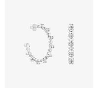 Tous - Pendientes Aro De Plata Motivos Oso Bold Bear - Plateado