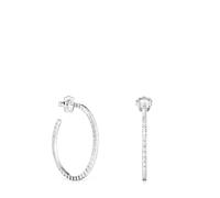 Tous - Pendientes Aro Grandes Disco De Plata Straight - Plateado