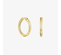 Tous - Pendientes Aro Pequeños Con Baño De Oro 18 Kt Sobre Plata Tous Basics - Dorado