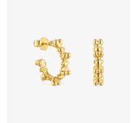 Tous - Pendientes De Aro Con Baño De Oro 18 Kt Sobre Plata 12 Mm Bold Bear - Dorado