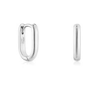 TOUS Pendientes de Aro Cortos para Mujer de Plata de Primera Ley, 12 mm, Colección Basics