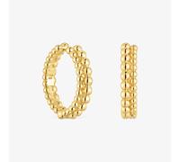 Tous - Pendientes De Aro Doble Con Baño De Oro De 18 Kt Sobre Plata Gloss - Dorado